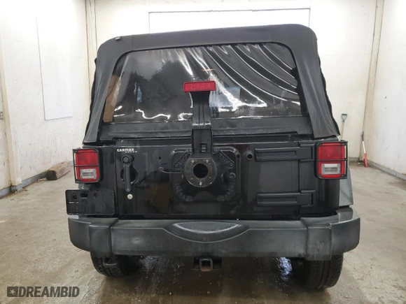 2012 Jeep Wrangler Unlimited Sport with VIN 1C4BJWDG3CL141826, listed as a Copart auction lot 42399365 with 170,022 mi miles and Salvage Title. Bid and sale history available at carsss.com. Image 6.