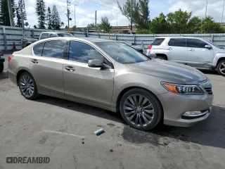 2016 Acura RLX Tech Pkg with VIN JH4KC1F51GC000881, listed as a Copart auction lot 54227325 with 97,550 mi miles and Clean Title. Bid and sale history available at carsss.com. Image 4.
