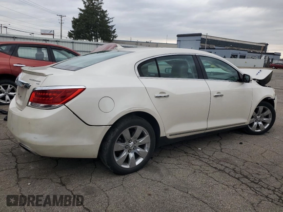 2013 Buick LaCrosse Premium 1 с VIN 1G4GG5E37DF213570, выставлен на аукционе Copart как лот 82154134 с пробегом 152 478 миль миль и Списание • Salvage title. История ставок и продаж доступна на DreamBid. Изображение 3.