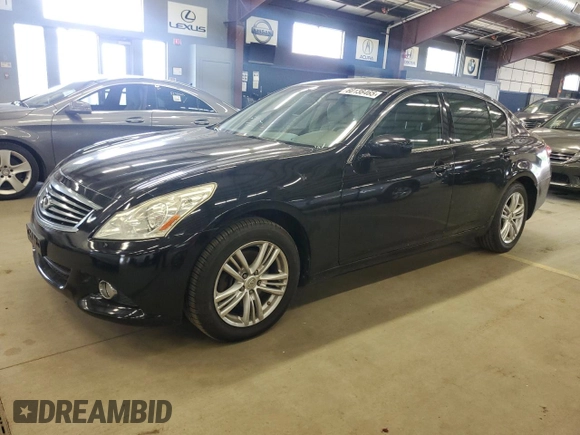 2011 Infiniti G25 x с VIN JN1DV6ARXBM650178, выставлен на аукционе Copart как лот 60138465 с пробегом 237 303 миль миль и Списание • Salvage title. История ставок и продаж доступна на DreamBid. Изображение 1.