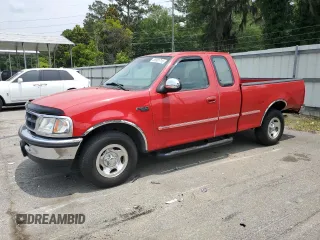 1997 Ford F-150 XL with VIN 1FTEX17L1VNB55769, listed as a Copart auction lot 58901715 with 174,234 mi miles and Salvage title. Bid and sale history available at DreamBid. Image 1.