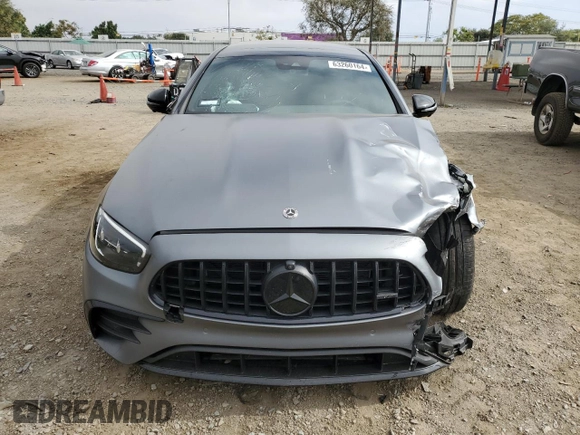 2023 Mercedes-Benz E 53 AMG with VIN W1KZF6BB5PB168809, listed as a Copart auction lot 63260164 with 9,666 mi miles and Salvage Title. Bid and sale history available at DreamBid. Image 5.