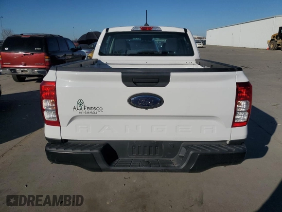 2024 Ford Ranger XL with VIN 1FTER4BH1RLE10064, listed as a Copart auction lot 89063485 with 35,197 mi miles and Salvage Title. Bid and sale history available at carsss.com. Image 6.