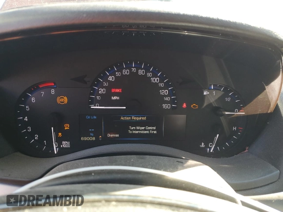 2013 Cadillac ATS Premium with VIN 1G6AF5SX6D0151492, listed as a Copart auction lot 80376364 with 69,008 mi miles and Salvage Title. Bid and sale history available at carsss.com. Image 9.