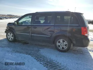 2017 Dodge Grand Caravan Crew Plus with VIN 2C4RDGDG6HR775156, listed as a Copart auction lot 48511115 with 349,435 mi miles and Salvage Title. Bid and sale history available at DreamBid. Image 2.
