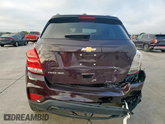 2021 Chevrolet Trax LT with VIN KL7CJPSM1MB365880, listed as a Copart auction lot 60519295 with 4,960 mi miles and Salvage title. Bid and sale history available at DreamBid. Image 6.