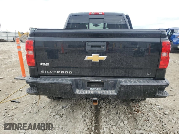 2017 Chevrolet Silverado 1500 LT with VIN 3GCUKREC0HG260991, listed as a Copart auction lot 52079185 with 108,920 mi miles and Clean Title. Bid and sale history available at DreamBid. Image 6.