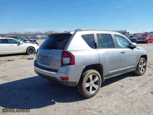2017 Jeep Compass High Altitude with VIN 1C4NJCEB8HD189645, listed as a IAAI auction lot 41646539 with 144,333 mi miles. Bid and sale history available at carsss.com. Image 4.