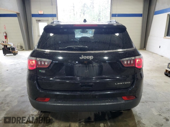2020 Jeep Compass Limited with VIN 3C4NJCCB3LT152704, listed as a Copart auction lot 51909595 with 152,588 mi miles and Salvage title. Bid and sale history available at DreamBid. Image 6.