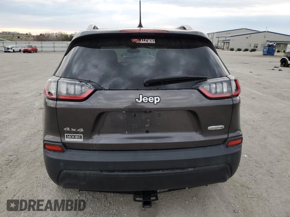 2019 Jeep Cherokee Latitude Plus with VIN 1C4PJMLB3KD453332, listed as a Copart auction lot 49999315 with 67,892 mi miles and Salvage Title. Bid and sale history available at carsss.com. Image 6.