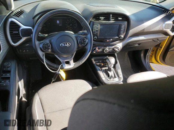 2020 Kia Soul S with VIN KNDJ23AU6L7047661, listed as a Copart auction lot 53344265 with 60,387 mi miles and Salvage Title. Bid and sale history available at carsss.com. Image 8.