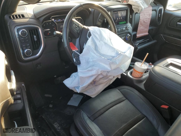 2022 GMC Sierra 1500 Limited Denali with VIN 1GTU9FEL5NZ216958, listed as a Copart auction lot 72310224 with 49,133 mi miles and Salvage Title. Bid and sale history available at carsss.com. Image 8.