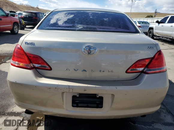 2005 Toyota Avalon XL with VIN 4T1BK36B45U053261, listed as a Copart auction lot 49347705 with 198,548 mi miles and Salvage Title. Bid and sale history available at DreamBid. Image 6.