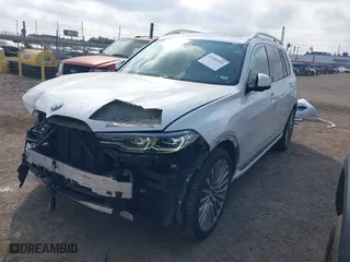 2019 BMW X7 xDrive40i with VIN 5UXCW2C58KL082400, listed as a IAAI auction lot 41502693 with 47,224 mi miles. Bid and sale history available at carsss.com. Image 18.