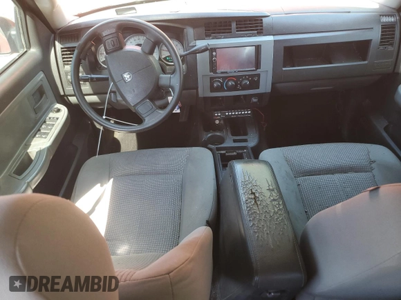 2008 Dodge Dakota SLT with VIN 1D7HE48K88S527114, listed as a Copart auction lot 57357515 with 267,390 mi miles and Salvage title. Bid and sale history available at DreamBid. Image 8.