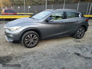 2017 Infiniti QX30 Luxury with VIN SJKCH5CR3HA018220, listed as a Copart auction lot 74152023 with 37,743 mi miles. Bid and sale history available at carsss.com. Image 1.