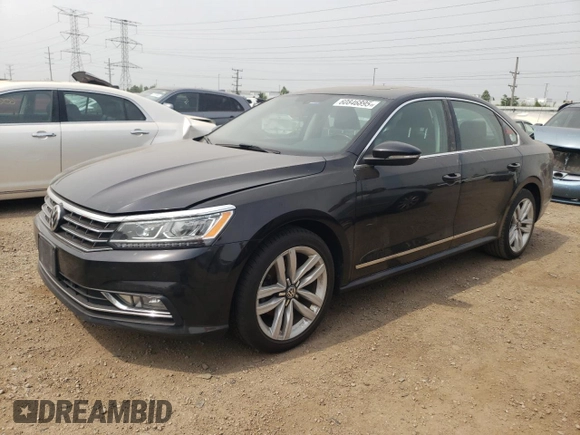 2017 Volkswagen Passat SE with VIN 1VWGT7A36HC063392, listed as a Copart auction lot 60846895 with 153,006 mi miles and Clean title. Bid and sale history available at DreamBid. Image 1.