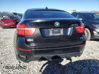 2011 BMW X6 50i with VIN 5UXFG8C55BLZ95130, listed as a Copart auction lot 80016764 with 105,710 mi miles and Salvage Title. Bid and sale history available at carsss.com. Image 6.