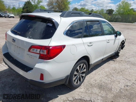 2015 Subaru Outback Limited с VIN 4S4BSENC5F3312546, выставлен на аукционе IAAI как лот 42324662 с пробегом 175 087 миль миль и . История ставок и продаж доступна на DreamBid. Изображение 4.
