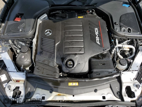 2022 Mercedes-Benz E 53 AMG with VIN W1KZF6BBXNB008261, listed as a Copart auction lot 72121074 with 27,864 mi miles and Salvage Title. Bid and sale history available at DreamBid. Image 11.