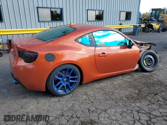 2017 Toyota 86 with VIN JF1ZNAA11H9710396, listed as a Copart auction lot 77405644 with 91,763 mi miles and Salvage Title. Bid and sale history available at carsss.com. Image 3.