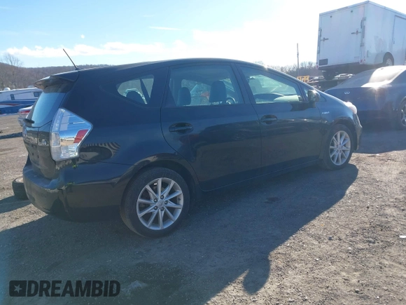 2012 Toyota Prius Two with VIN JTDZN3EU3C3068057, listed as a IAAI auction lot 41455720 with 317,543 mi miles and . Bid and sale history available at DreamBid. Image 4.