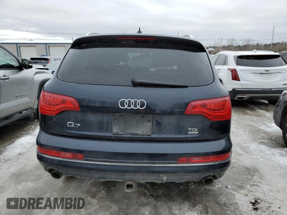 2010 Audi Q7 Premium Plus with VIN WA1LMAFE7AD000835, listed as a Copart auction lot 45984715 with 170,994 mi miles and Non repairable. Bid and sale history available at DreamBid. Image 6.