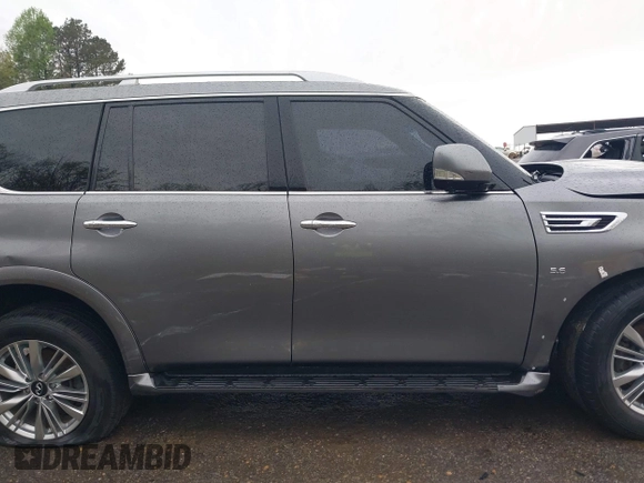 2018 Infiniti QX80 with VIN JN8AZ2NFXJ9664942, listed as a IAAI auction lot 41817171 with 126,294 mi miles. Bid and sale history available at carsss.com. Image 14.