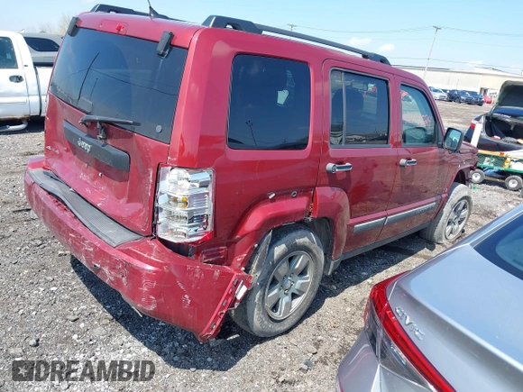 2011 Jeep Liberty Sport with VIN 1J4PN2GK2BW530385, listed as a IAAI auction lot 42183524 with 102,425 mi miles and . Bid and sale history available at DreamBid. Image 4.