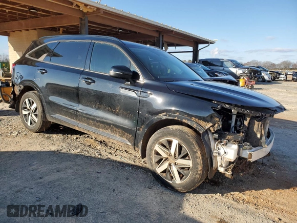 2021 Kia Sorento EX z VIN 5XYRH4LF0MG035113, wystawiony jako Copart lot #45424335 z przebiegiem 92 636 mil mil oraz Szkoda całkowita • Salvage title. Historia ofert i sprzedaży dostępna na DreamBid. Obrazek 4.