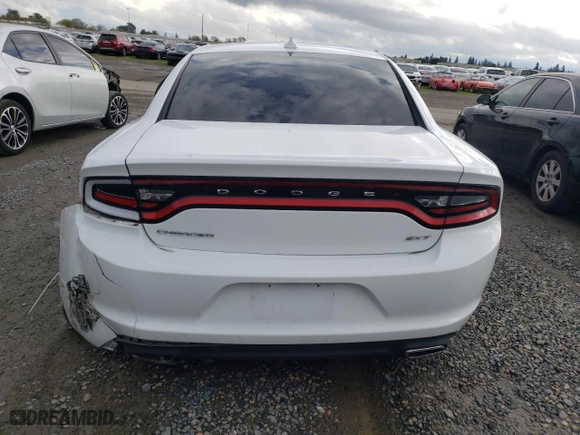 2016 Dodge Charger SXT with VIN 2C3CDXHG4GH280544, listed as a Copart auction lot 49434395 with 103,484 mi miles and Salvage Title. Bid and sale history available at carsss.com. Image 6.