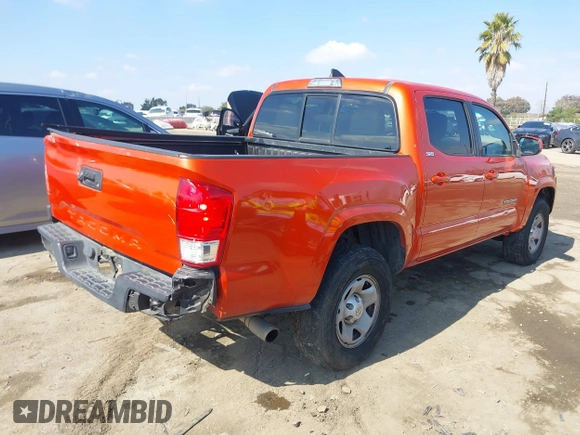 2017 Toyota Tacoma SR with VIN 5TFAX5GN1HX103476, listed as a IAAI auction lot 41555651 with 71,076 mi miles. Bid and sale history available at carsss.com. Image 4.