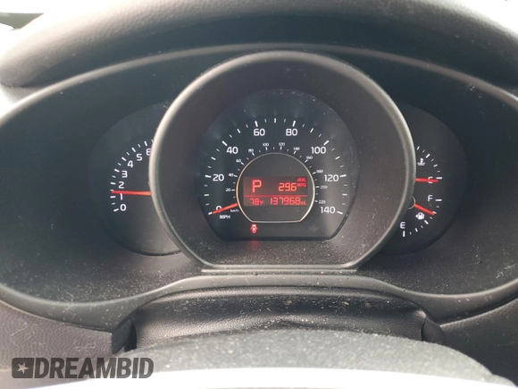 2015 Kia Soul + with VIN KNDJP3A57F7197132, listed as a Copart auction lot 55134205 with 137,968 mi miles and Salvage Title. Bid and sale history available at DreamBid. Image 9.
