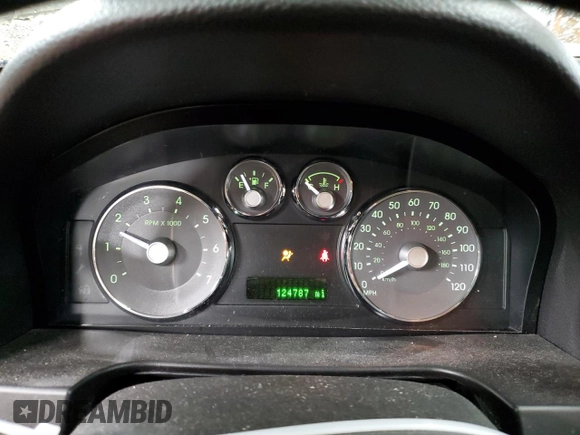 2006 Mercury Milan Premier with VIN 3MEHM08106R658929, listed as a Copart auction lot 45934655 with 124,787 mi miles and Salvage title. Bid and sale history available at DreamBid. Image 9.