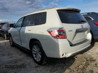 2008 Toyota Highlander Hybrid Limited with VIN JTEEW44A382019183, listed as a Copart auction lot 76129494 with 0 mi miles and Salvage Title. Bid and sale history available at carsss.com. Image 2.