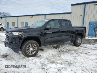 2023 Chevrolet Colorado 2WD LT z VIN 1GCGSCEC0P1123797, wystawiony jako Copart lot #41610745 z przebiegiem 35 637 mil mil oraz Szkoda całkowita • Salvage title. Historia ofert i sprzedaży dostępna na DreamBid. Obrazek 1.