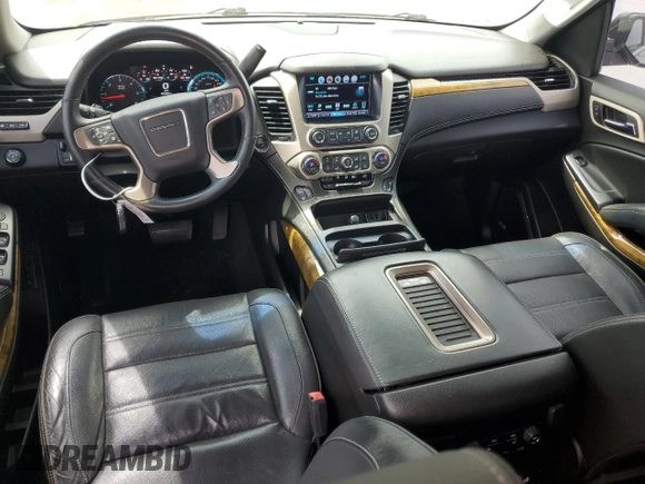2017 GMC Yukon Denali with VIN 1GKS1CKJ9HR211240, listed as a Copart auction lot 50973015 with 95,484 mi miles and Salvage Title. Bid and sale history available at carsss.com. Image 8.