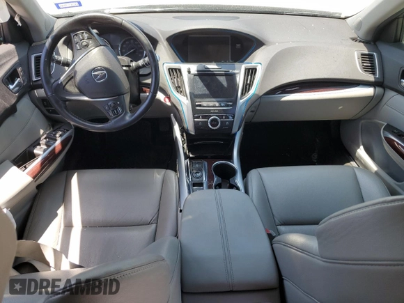 2017 Acura TLX V6 with VIN 19UUB2F30HA002931, listed as a Copart auction lot 56659055 with 110,209 mi miles and Salvage title. Bid and sale history available at DreamBid. Image 8.