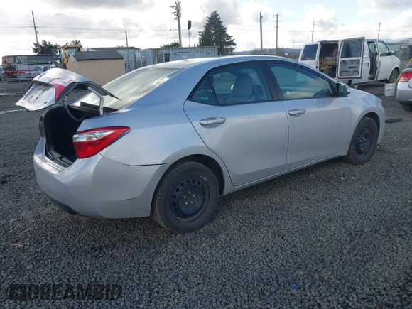 2016 Toyota Corolla L with VIN 5YFBURHEXGP445329, listed as a IAAI auction lot 41799285 with 313,814 mi miles and . Bid and sale history available at DreamBid. Image 4.
