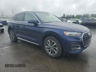2021 Audi Q5 Premium z VIN WA1AAAFY4M2002990, wystawiony jako Copart lot #57480875 z przebiegiem 55 171 mil mil oraz Szkoda całkowita • Salvage title. Historia ofert i sprzedaży dostępna na DreamBid. Obrazek 4.