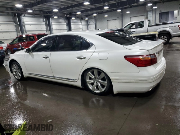 2012 Lexus LS with VIN JTHDU1EF3C5015073, listed as a Copart auction lot 76072614 with 94,363 mi miles and Salvage title. Bid and sale history available at DreamBid. Image 2.