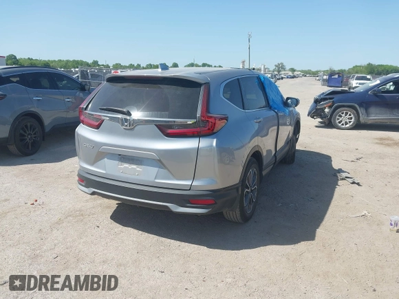 2021 Honda CR-V EX-L z VIN 2HKRW1H87MH425634, wystawiony jako IAAI lot #42013698 z przebiegiem 47 044 mil mil oraz . Historia ofert i sprzedaży dostępna na DreamBid. Obrazek 4.