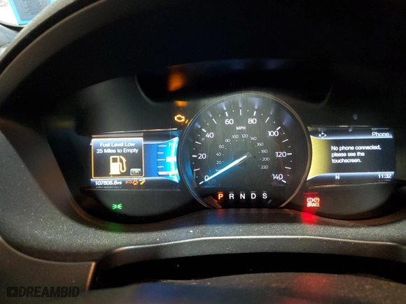 2019 Ford Explorer Limited with VIN 1FM5K8F84KGA11181, listed as a Copart auction lot 48874045 with 107,608 mi miles and Salvage Title. Bid and sale history available at carsss.com. Image 9.