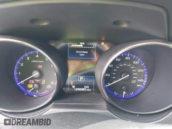 2017 Subaru Outback Premium with VIN 4S4BSAHC6H3422772, listed as a IAAI auction lot 41848110 with 129,280 mi miles and . Bid and sale history available at DreamBid. Image 7.