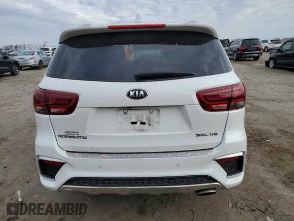 2019 Kia Sorento SX Limited with VIN 5XYPKDA55KG534456, listed as a Copart auction lot 46461045 with 65,259 mi miles and Salvage Title. Bid and sale history available at carsss.com. Image 6.