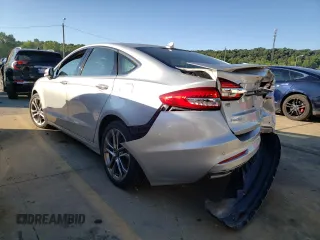 2019 Ford Fusion Hybrid Titanium with VIN 3FA6P0RUXKR106329, listed as a Copart auction lot 55557282 with 40,593 mi miles. Bid and sale history available at carsss.com. Image 3.