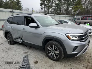 2022 Volkswagen Atlas SE z VIN 1V2LP2CA0NC543894, wystawiony jako Copart lot #42043095 z przebiegiem 56 738 mil mil oraz Czysty tytuł • Clean title. Historia ofert i sprzedaży dostępna na DreamBid. Obrazek 4.