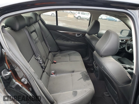 2016 Infiniti Q50 Red Sport 400 with VIN JN1FV7AR2GM450725, listed as a Copart auction lot 57329165 with 174,377 mi miles and Clean title. Bid and sale history available at DreamBid. Image 10.