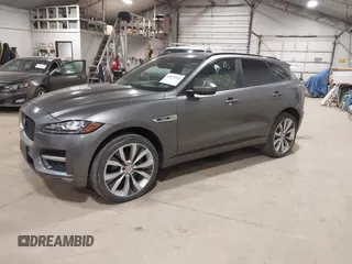 2017 Jaguar F-Pace 35t R-Sport with VIN SADCL2BVXHA093130, listed as a IAAI auction lot 41876512 with 75,074 mi miles and . Bid and sale history available at DreamBid. Image 20.