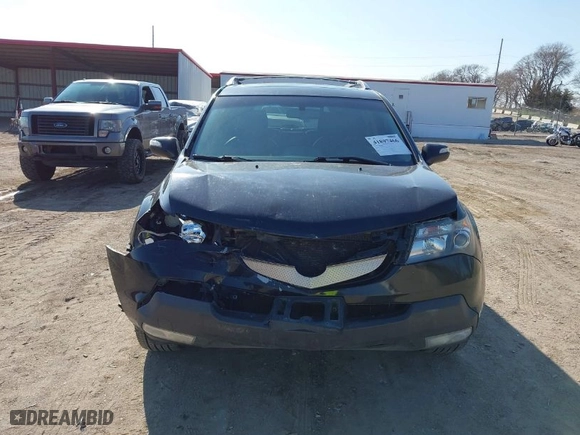 2010 Acura MDX Technology Pkg with VIN 2HNYD2H61AH519979, listed as a IAAI auction lot 41897466 with 135,657 mi miles. Bid and sale history available at carsss.com. Image 13.